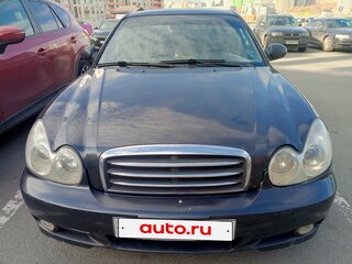2007 Hyundai Sonata ТагАЗ IV (EF) Рестайлинг, чёрный, 245000 рублей, вид 2