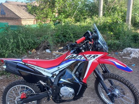 2021 Motoland CRF250 Enduro, красный, 120000 рублей, вид 2