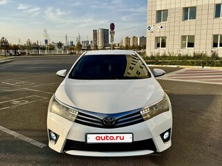 2014 Toyota Corolla XI (E160, E170, E180), белый, 1175000 рублей, вид 2