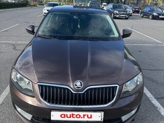 2017 Skoda Octavia III (A7), коричневый, 1380000 рублей, вид 2