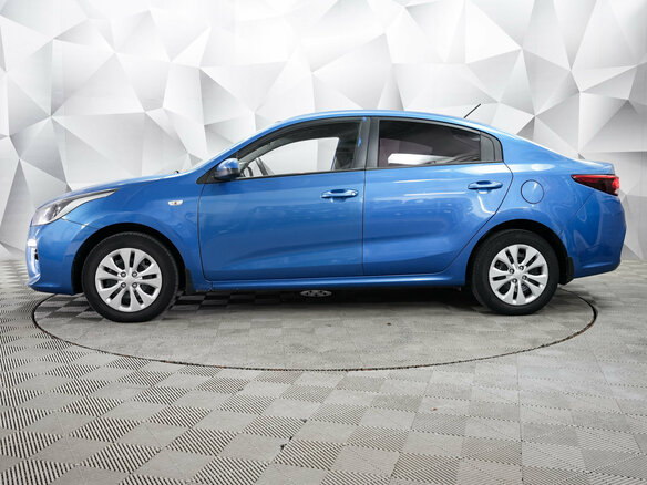 2018 Kia Rio IV, синий, 911000 рублей - вид 1