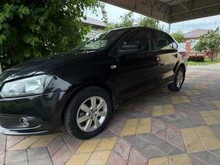 2011 Volkswagen Polo V, чёрный, 490000 рублей, вид 4