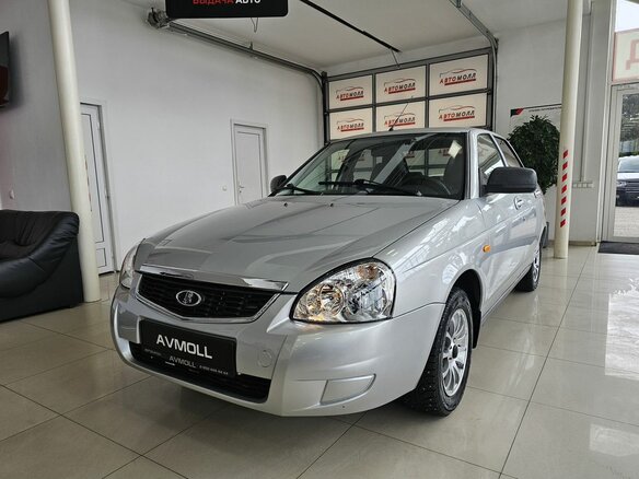 2013 Lada (ВАЗ) Priora I, серебристый, 629000 рублей - вид 1