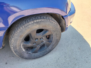 1998 Toyota RAV4 I (XA10), синий, 345000 рублей, вид 4