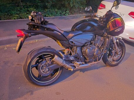 2009 Honda CB 600F Hornet, чёрный, 465000 рублей, вид 1
