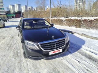 2016 Mercedes-Benz Maybach S-Класс 500 I (X222), чёрный, 5200000 рублей, вид 2