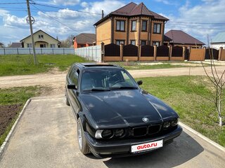 1996 BMW 5 серии 520i III (E34), чёрный, 1000000 рублей, вид 2