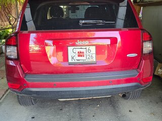 2012 Jeep Compass I Рестайлинг, красный, 1150000 рублей, вид 3