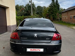 2006 Peugeot 407, чёрный, 380000 рублей, вид 2