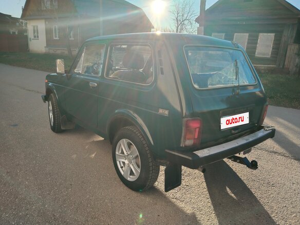 1998 Lada (ВАЗ) 2121 (4x4) I Рестайлинг, синий, 300000 рублей - вид 4