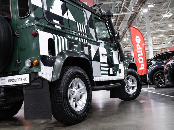 2007 Land Rover Defender 90 I Рестайлинг, зелёный - вид 25