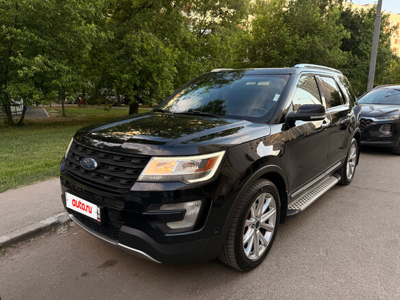 2016 Ford Explorer V Рестайлинг, чёрный, 2350000 рублей