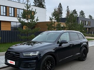 2017 Audi Q7 II (4M), чёрный, 3770000 рублей, вид 1