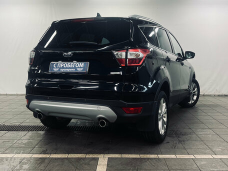 2017 Ford Kuga II Рестайлинг, чёрный, 1520000 рублей, вид 4