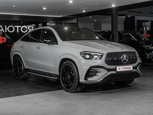 2026 Mercedes-Benz GLE Coupe 300 d II (C167) Рестайлинг, серый, 15817500 рублей - вид 2
