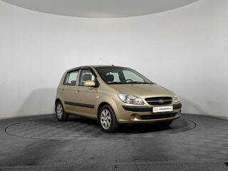 2008 Hyundai Getz I Рестайлинг, бежевый, 375000 рублей, вид 3