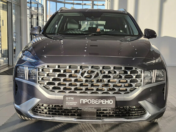 2022 Hyundai Santa Fe IV Рестайлинг, синий, 3469000 рублей - вид 1
