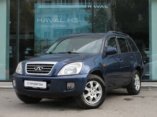 2012 Chery Tiggo (T11) I, синий, 390000 рублей, вид 1