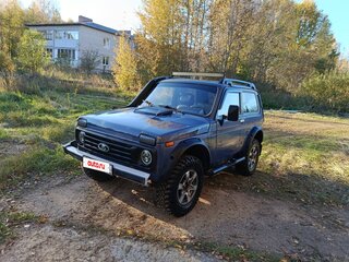 2007 Lada (ВАЗ) 2121 (4x4) I Рестайлинг, синий, 220000 рублей, вид 2