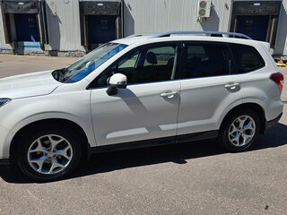 2015 Subaru Forester IV Рестайлинг, белый, 1270000 рублей, вид 4