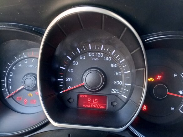 2013 Kia Rio 5-speed III, серебристый, 850000 рублей - вид 6