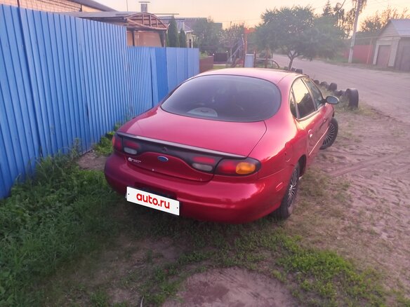 1996 Ford Taurus III, красный, 240000 рублей - вид 16