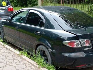 2007 Mazda 6 I (GG) Рестайлинг, чёрный, 100000 рублей, вид 5
