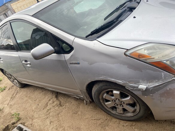 2009 Toyota Prius II Рестайлинг (XW20), серебристый, 450000 рублей - вид 3