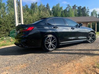2020 BMW 3 серии 320d xDrive VII (G2x), чёрный, 3300000 рублей, вид 5