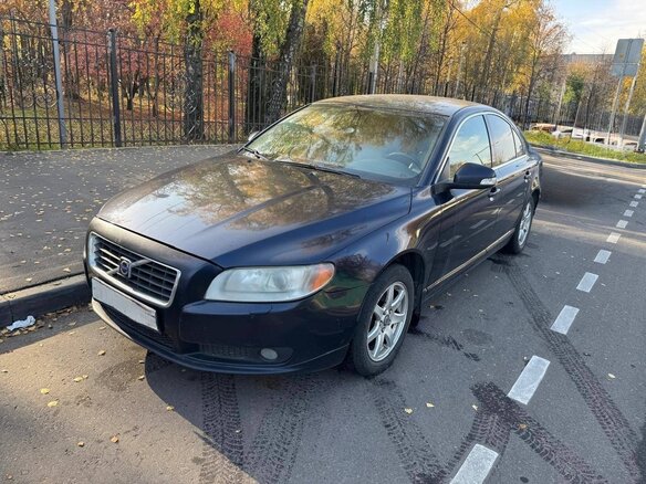 2007 Volvo S80 II, синий, 580000 рублей - вид 1