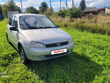 2008 Lada (ВАЗ) Kalina I, серебристый, 185000 рублей, вид 1