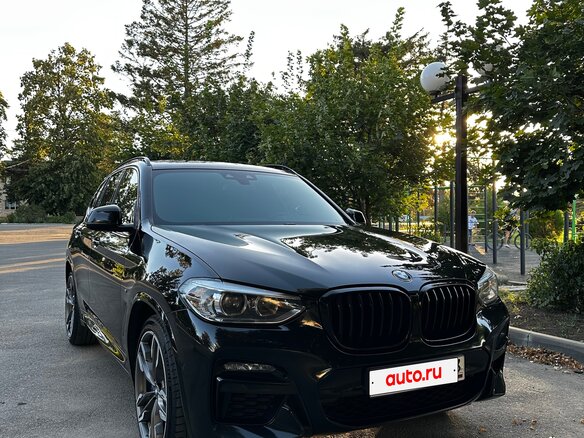2020 BMW X3 M40d III (G01), чёрный, 3900000 рублей - вид 2
