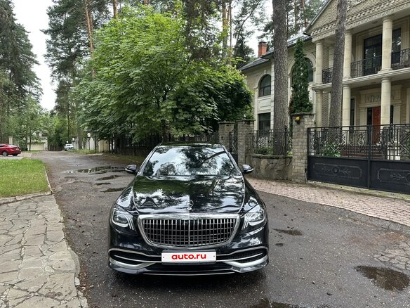 2018 Mercedes-Benz Maybach S-Класс 450 I (X222) Рестайлинг, чёрный, 4500000 рублей - вид 8