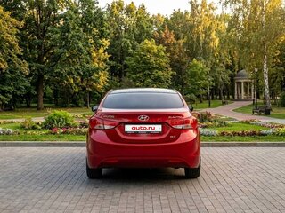 2012 Hyundai Elantra V (MD), красный, 950000 рублей, вид 3