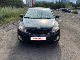 2012 Kia Rio 4-speed III, чёрный, 1000000 рублей, вид 4
