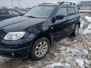 2006 Mitsubishi Outlander I, чёрный, 510000 рублей, вид 4