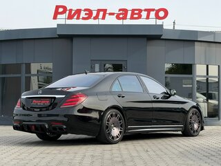 2014 Mercedes-Benz S-Класс 350 CDI BlueTEC Long 7G-TRONIC VI (W222, C217), чёрный, 3300000 рублей, вид 4