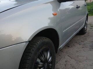 2008 Lada (ВАЗ) Kalina I, серый, 110000 рублей, вид 3