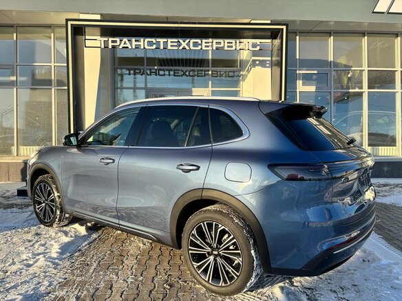 2025 Geely EX5 Гибрид EM-i, синий - вид 2
