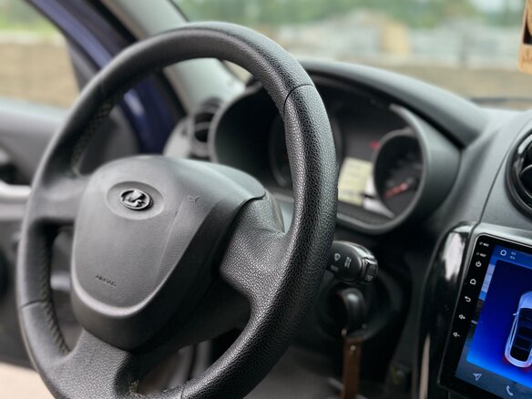 2014 Lada (ВАЗ) Granta I, синий, 520000 рублей - вид 12