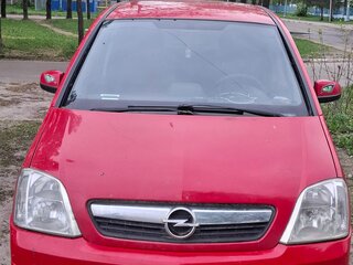 2007 Opel Meriva A Рестайлинг, красный, 200000 рублей, вид 1