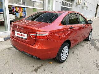 2017 Lada (ВАЗ) Vesta I, красный, 750000 рублей, вид 4