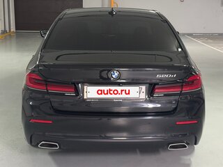 2020 BMW 5 серии 520d VII (G30/G31/G38) Рестайлинг, чёрный, 2650000 рублей, вид 5