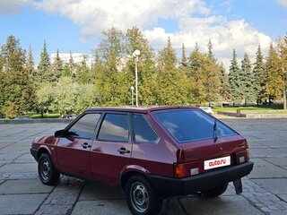 1997 Lada (ВАЗ) 2109, пурпурный, 140000 рублей, вид 3