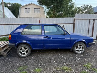 1990 Volkswagen Golf II, синий, 80000 рублей, вид 2