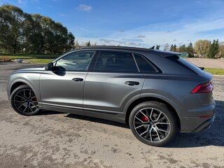 2021 Audi Q8 45 TDI I (4M), серый, 9500000 рублей, вид 2