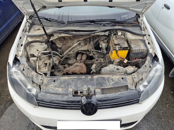 2011 Volkswagen Golf VI, белый, 387000 рублей - вид 9