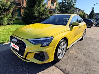 2021 Audi A3 35 TFSI IV (8Y), жёлтый, 3150000 рублей, вид 1
