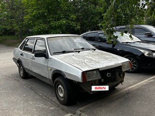 2003 Lada (ВАЗ) 21099, серебристый, 65000 рублей, вид 2