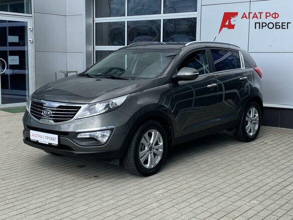 2012 Kia Sportage III, серебристый - вид 2